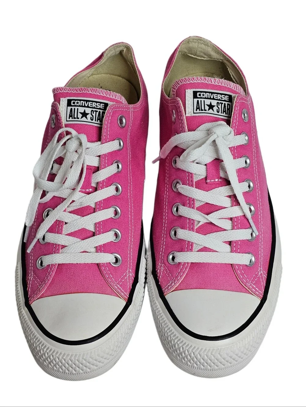 Converse Chuck Taylor All Star Low Pink Paper Shoes 147141F Men's 12, Women's 14